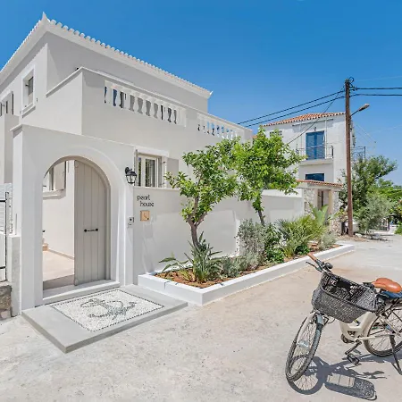 Pearl House - Luxurious New Beach Villa In Spetses Stunning View Ligoneri Exterior photo