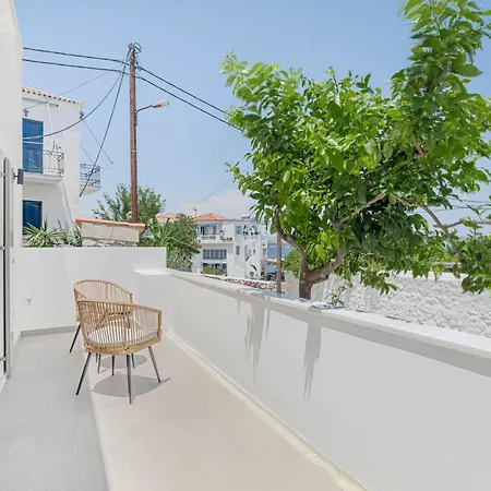Pearl House - Luxurious New Beach Villa In Spetses Stunning View Ligoneri Exterior photo